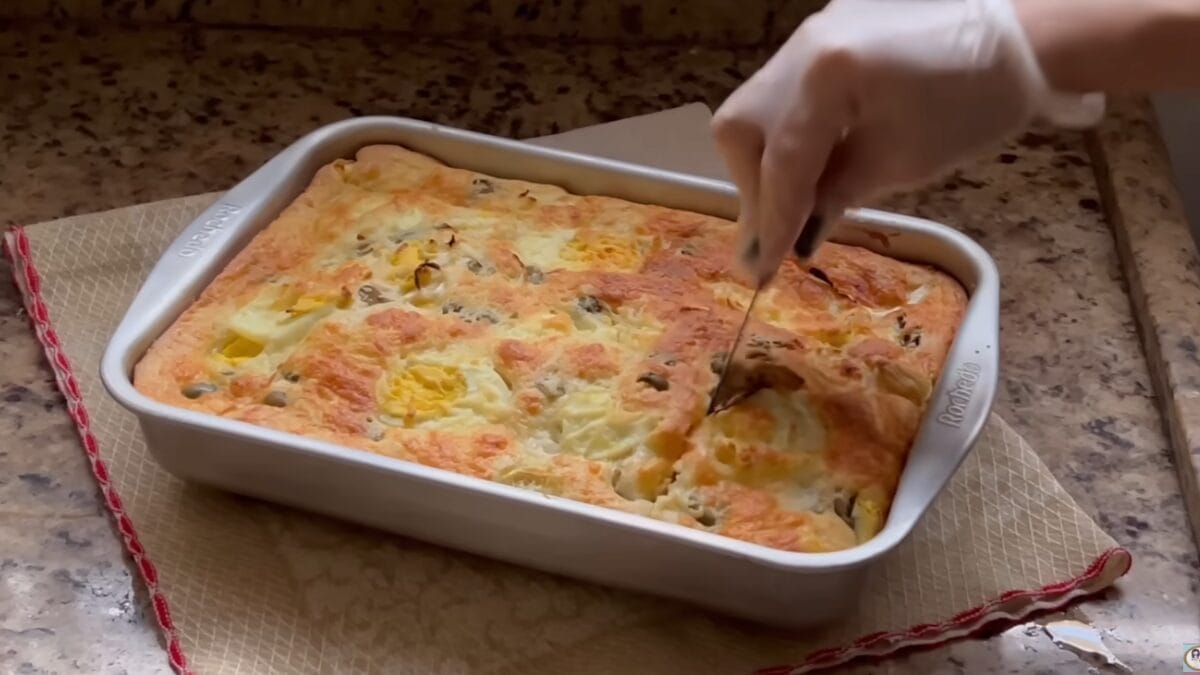 Torta salgada portuguesa com legumes 