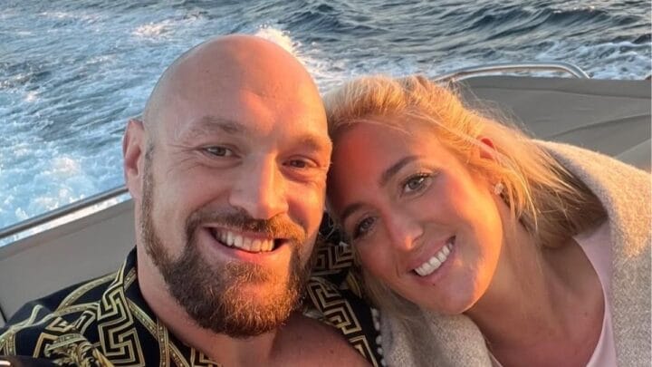 Tyson Fury e esposa Paris