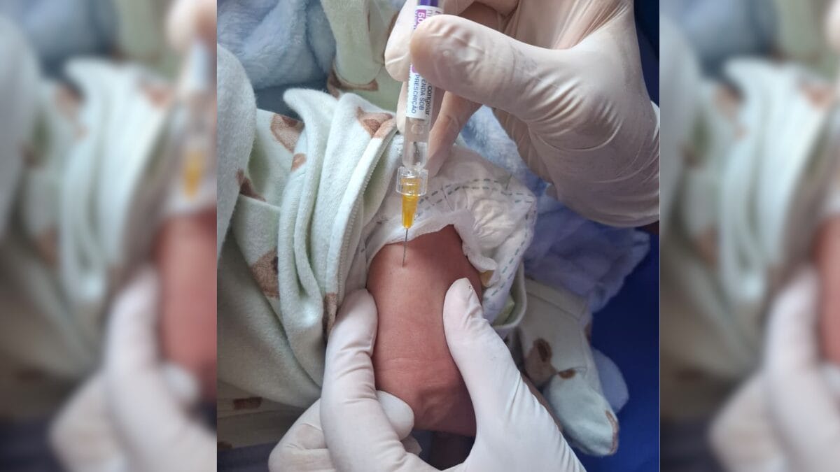 Balne&aacute;rio Cambori&uacute; inicia aplica&ccedil;&atilde;o do anticorpo que previne a bronquiolite (Foto: Prefeitura de Balne&aacute;rio Cambori&uacute;, Divulga&ccedil;&atilde;o)