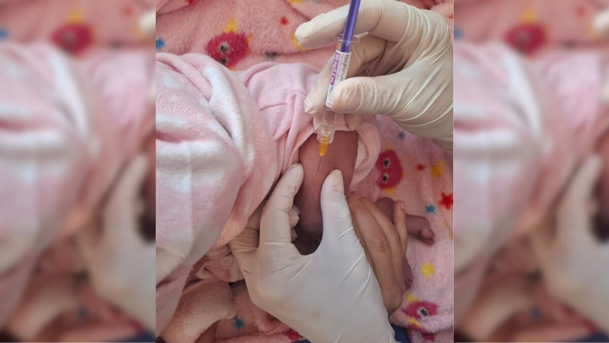 Balne&aacute;rio Cambori&uacute; inicia aplica&ccedil;&atilde;o do anticorpo que previne a bronquiolite (Foto: Prefeitura de Balne&aacute;rio Cambori&uacute;, Divulga&ccedil;&atilde;o)