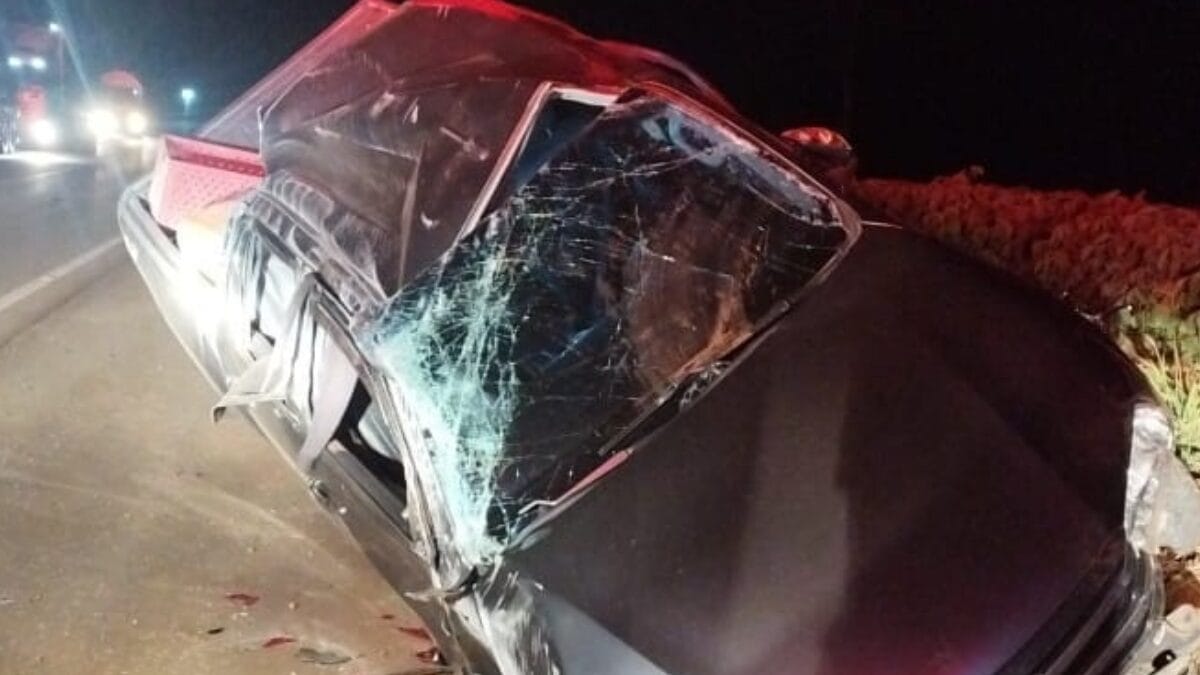 Acidente com morte em Campos Novos