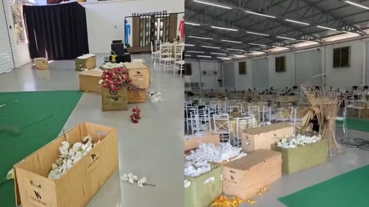 Formandos organizam própria formatura após empresa cancelar festa um dia antes em Pinhalzinho