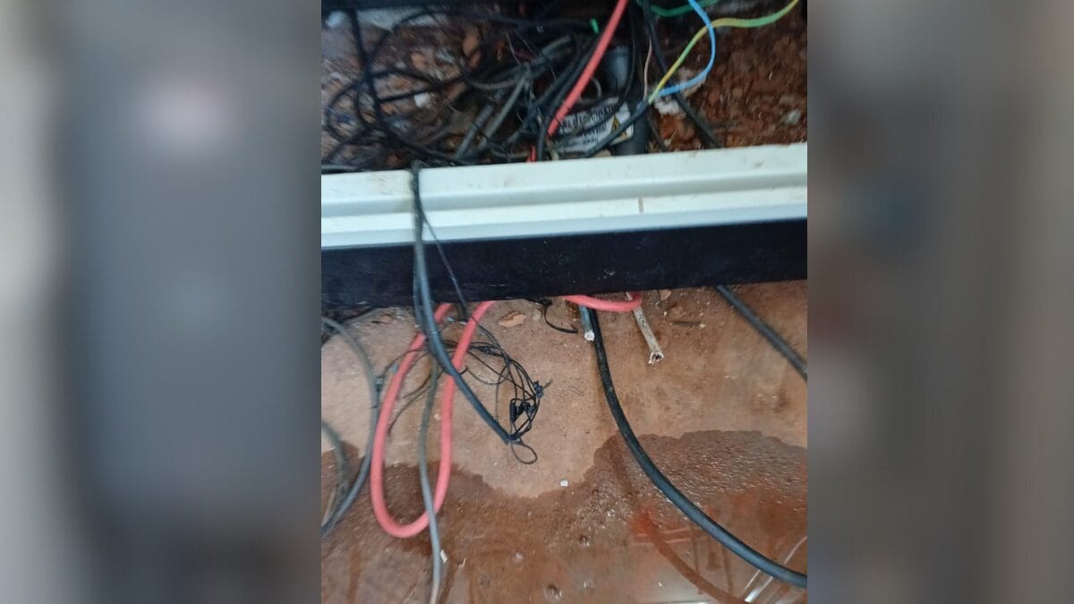 Casan Chapec&oacute; vandalismo