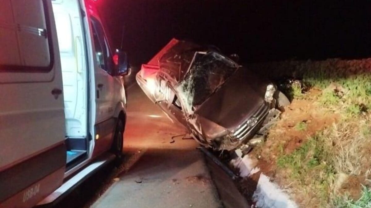 Acidente com morte em Campos Novos