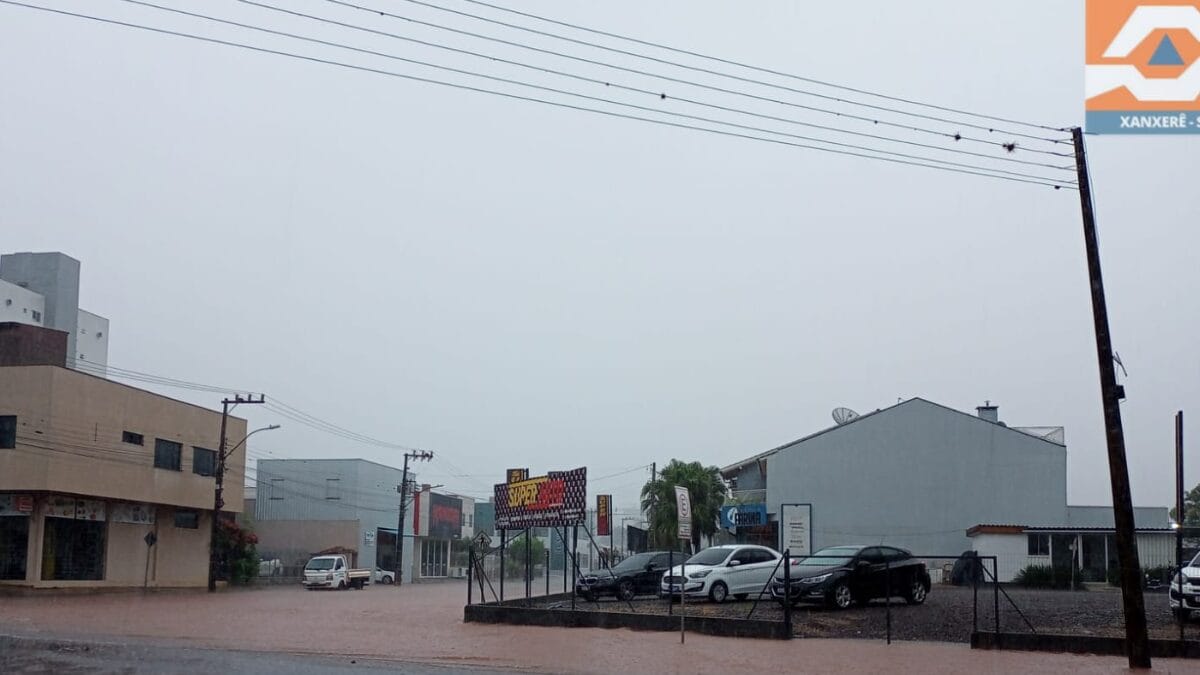 Alagamento em Xanxer&ecirc;