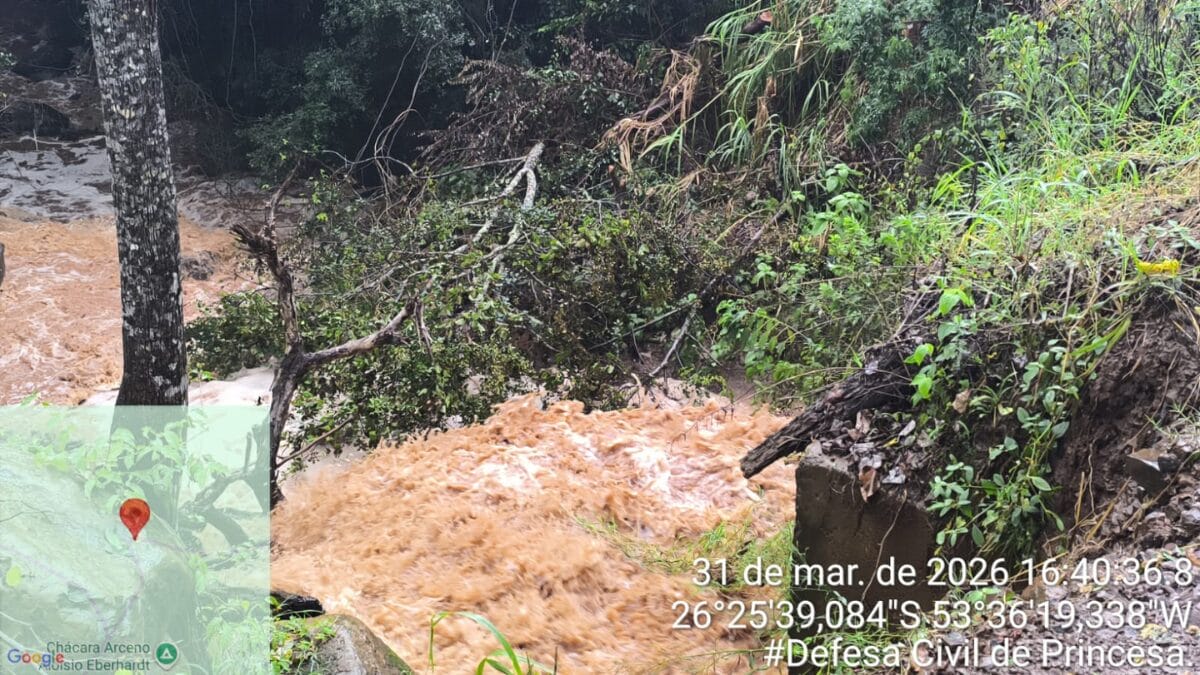 Temporal em Princesa