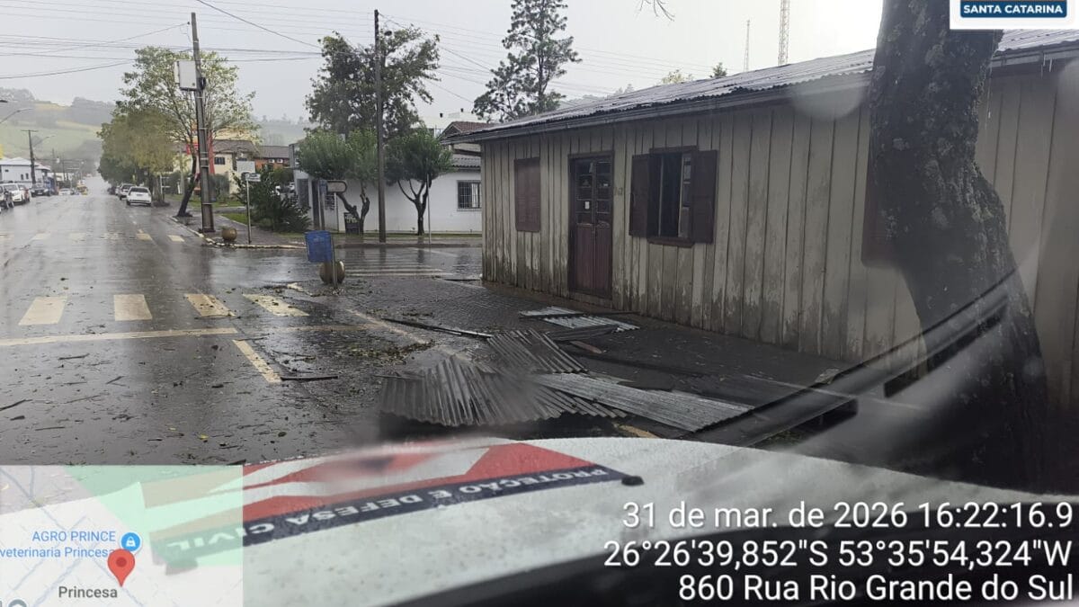 Temporal em Princesa