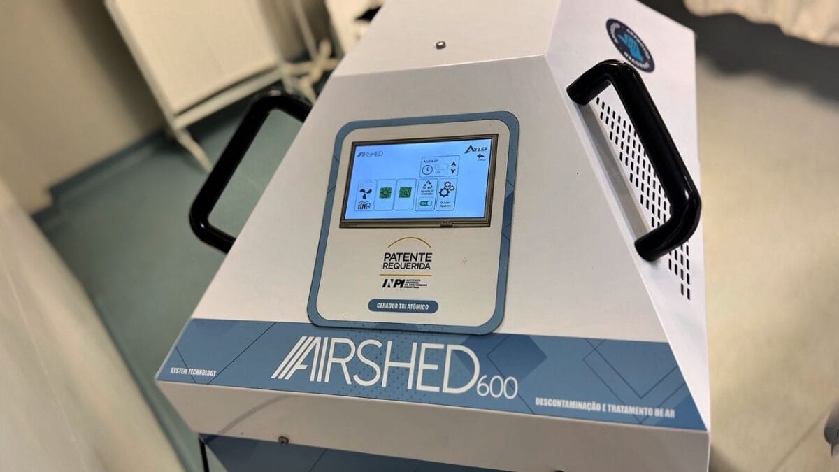 Equipamentos limpam pat&oacute;genos do ar em hospital de SC