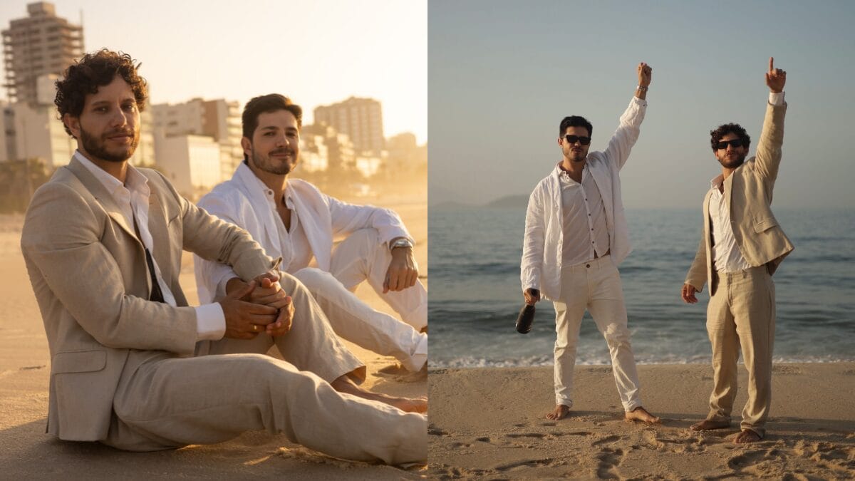 Ator de Mania de Você anuncia casamento com professor da Dança dos Famosos