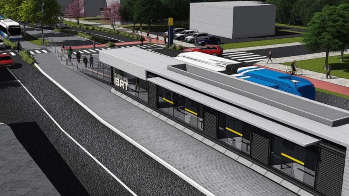 Projeto de BRT em Florianopolis