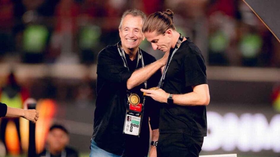 Bap, presidente do Flamengo, assumiu responsabilidade pela demissão de Filipe Luís (Foto: Divulgação, Adriano Fontes, Flamengo)Bap, presidente do Flamengo, assumiu responsabilidade pela demissão de Filipe Luís (Foto: Divulgação, Adriano Fontes, Flamengo)