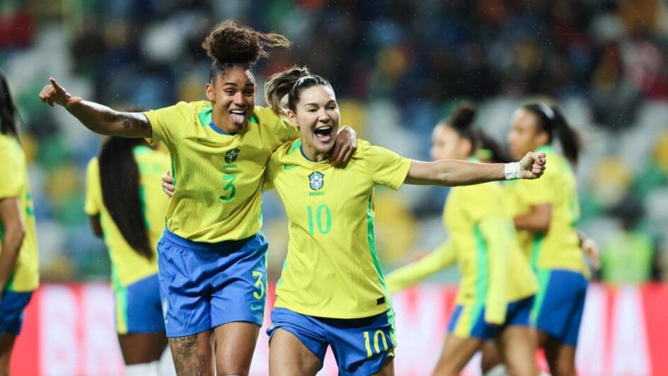 Seleção Feminina faz amistoso (Foto: Lívia Villas Boas, CBF)