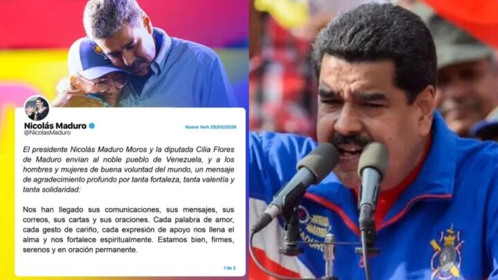 Cada expressão de apoio nos fortalece": Nicolás Maduro publica primeira mensagem após prisão - NSC Total