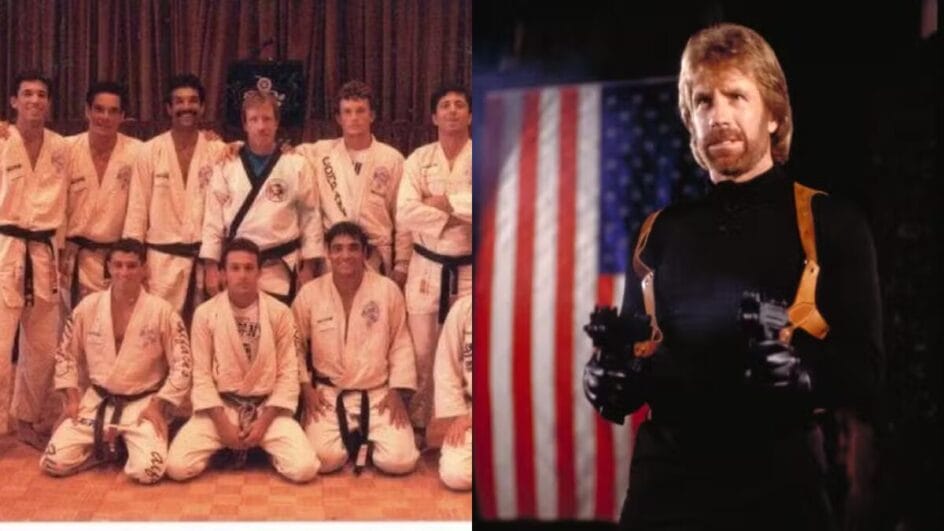 Chuck Norris e a familia gracie