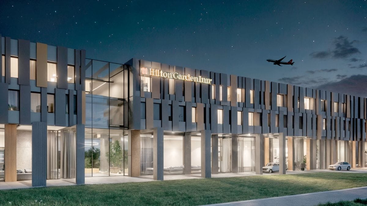 Como vai ser o hotel Hilton de R$ 94 milh&otilde;es que ser&aacute; constru&iacute;do no aeroporto de Florian&oacute;polis (2)