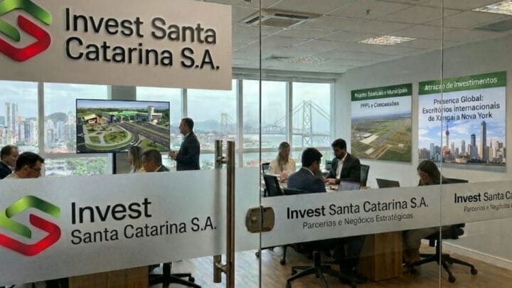 InvestSC é a agência de atração de investimentos do governo de Santa Catarina