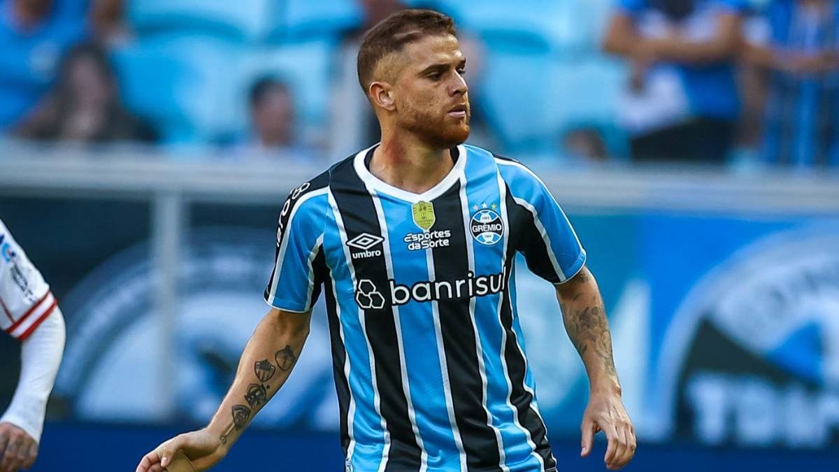 Cuéllar não teve passagem marcante no Grêmio (Foto: Lucas Uebel, Grêmio)