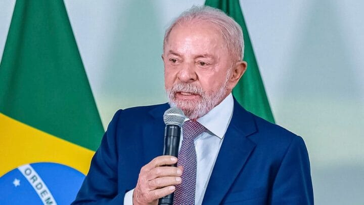 24.03.2026 - Presidente da República, Luiz Inácio Lula da Silva, durante a sanção do Projeto de Lei nº 5582, de 2025, que institui o marco legal do combate ao crime organizado no Brasil (Antifacção), no Palácio do Planalto. Brasília - DF.