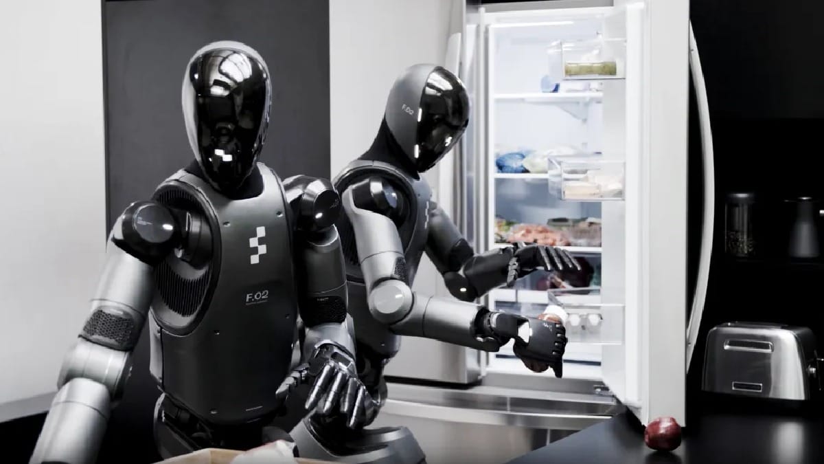 Grandes empresas de tecnologia, como a Tesla e a Samsung, já começam seus investimentos em robôs inteligentes (Foto: Divulgação Figure AI)