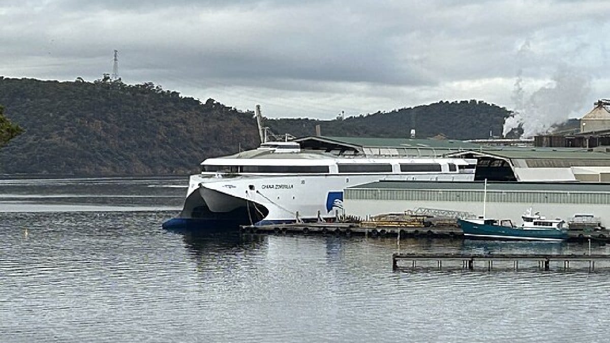 Embarcação foi construída na Ilha da Tasmânia, Austrália, e deve levar um mês até chegar na costa latino-americana (Foto: Chuq / Wikimedia Commons)