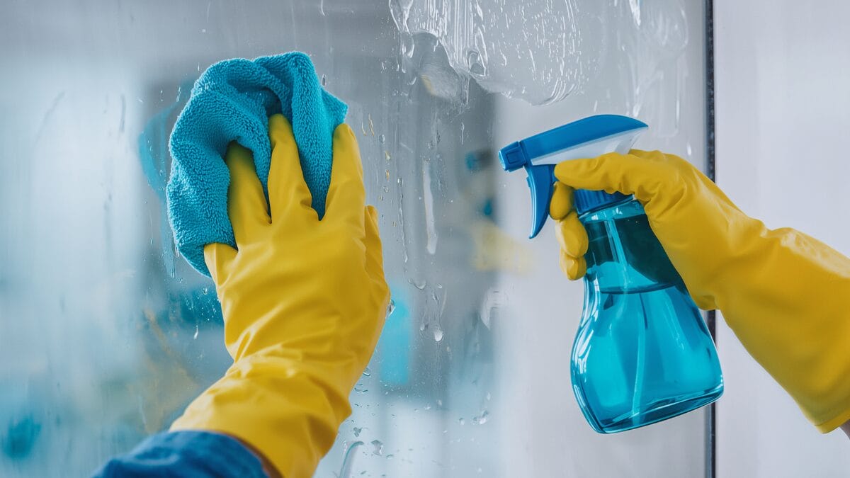 Mistura caseira para limpar vidros que n&atilde;o deixa manchas e custa menos de R$ 2