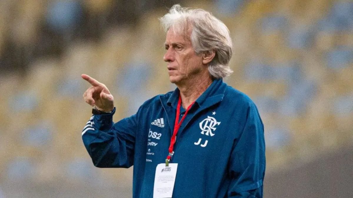 Jorge Jesus foi técnico do Flamengo entre 2019 e 2020 (Foto: Alexandre Vidal, Flamengo)
