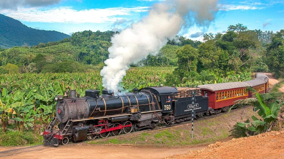 Conhe&ccedil;a o Trem Serra do Mar