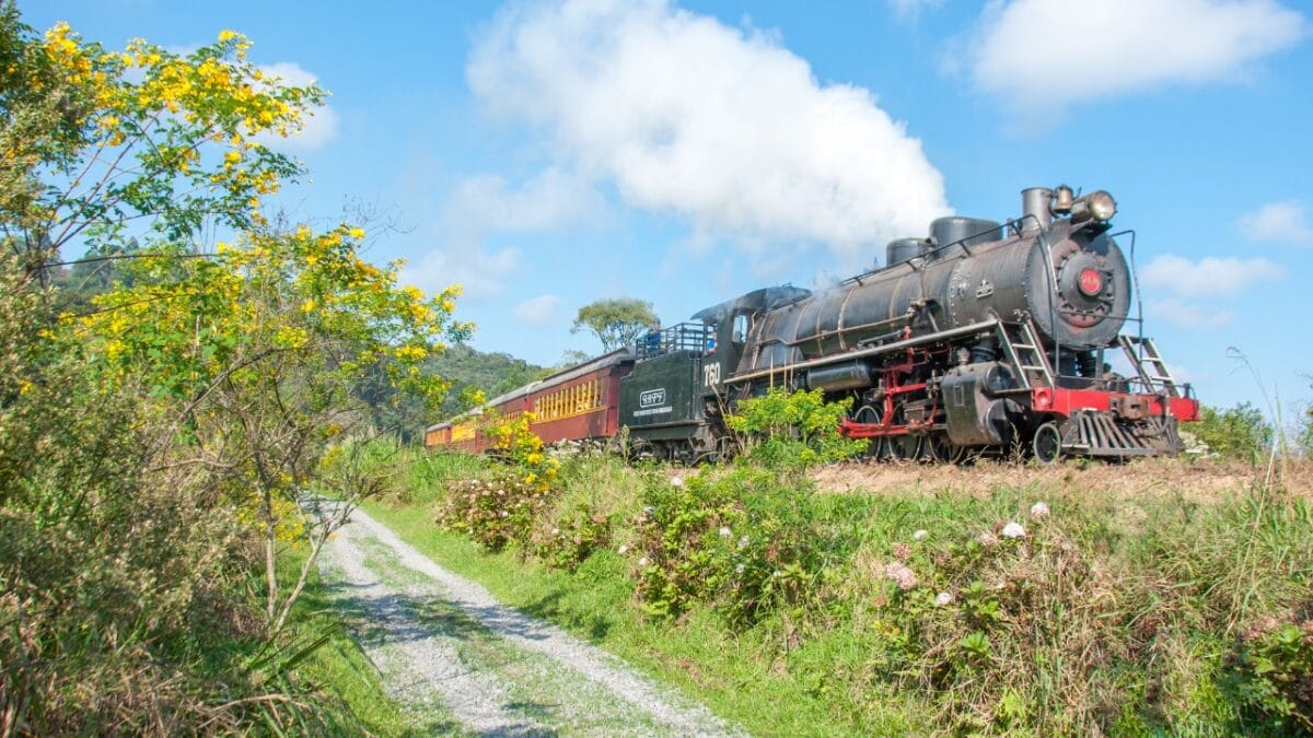 Saiba como andar de trem em SC
