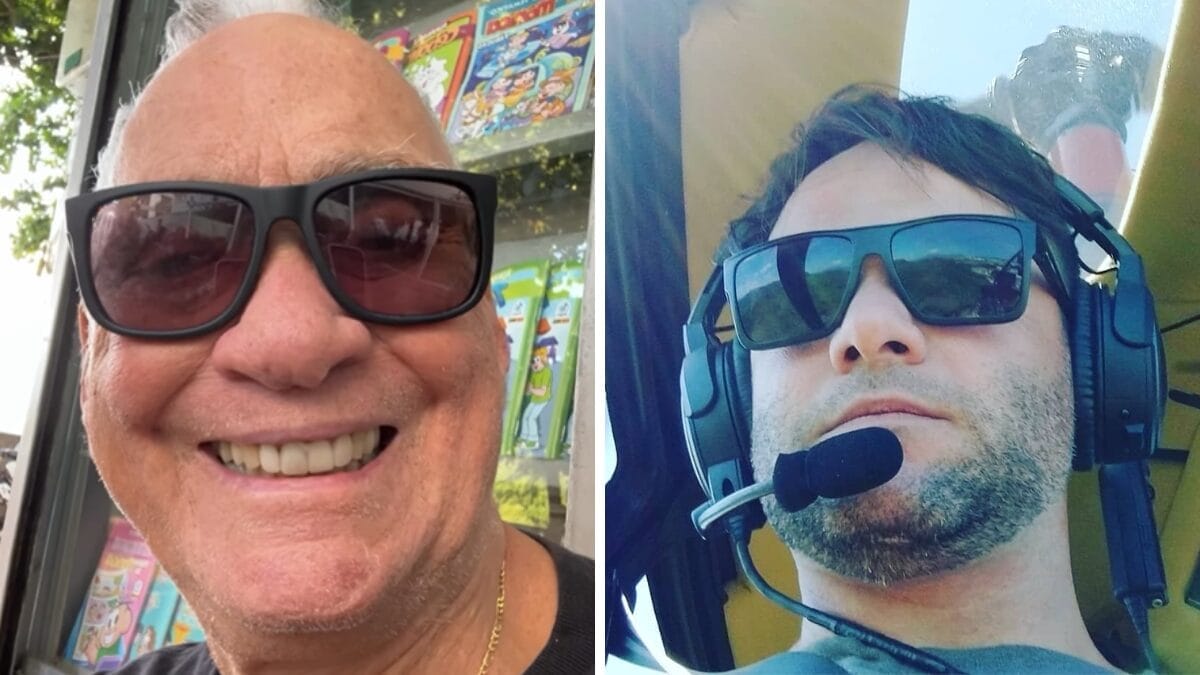 Everaldo e Valentim eram pai e filho (Foto: Redes sociais, Reprodução)