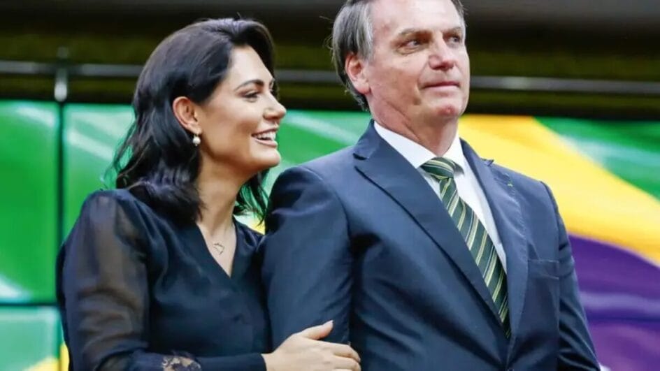 Michelle atualizou o estado de saúde de Bolsonaro (Foto: Carolina Antunes, PR)