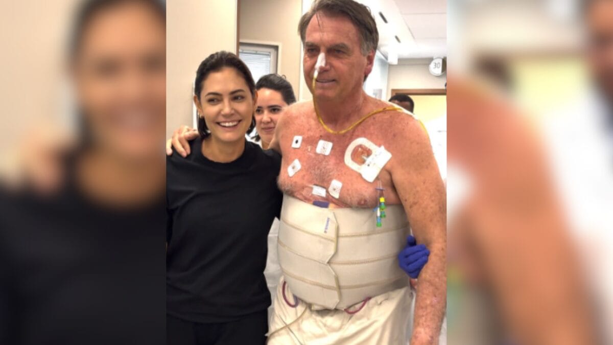 Foto foi tirada em 2025, segundo Michelle (Foto: Redes sociais, Reprodução)