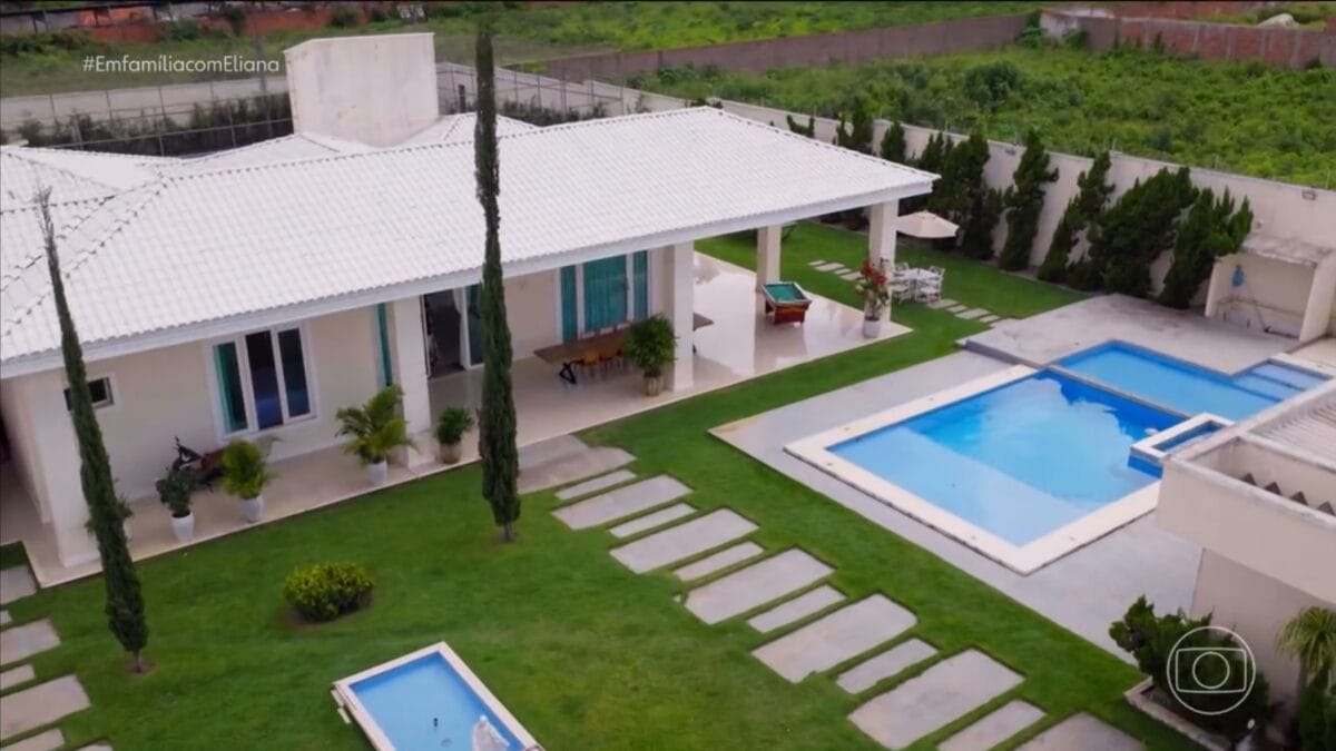 casa do cantor nattan no programa da eliana