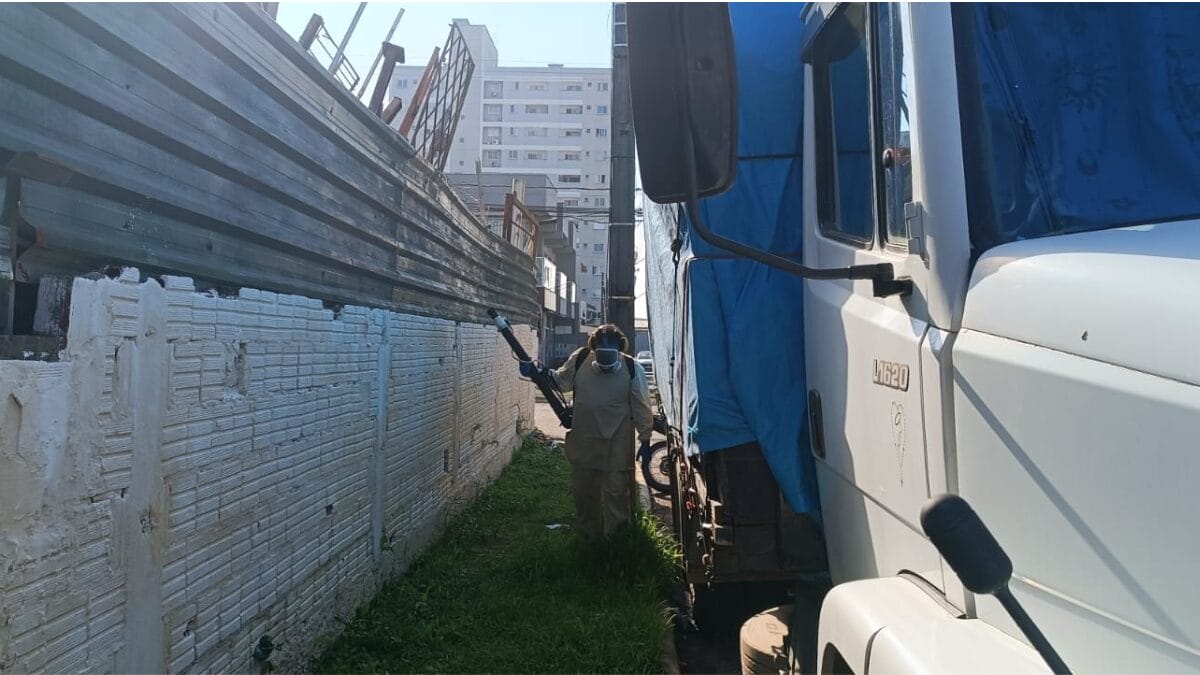 combate a dengue em Itajaí