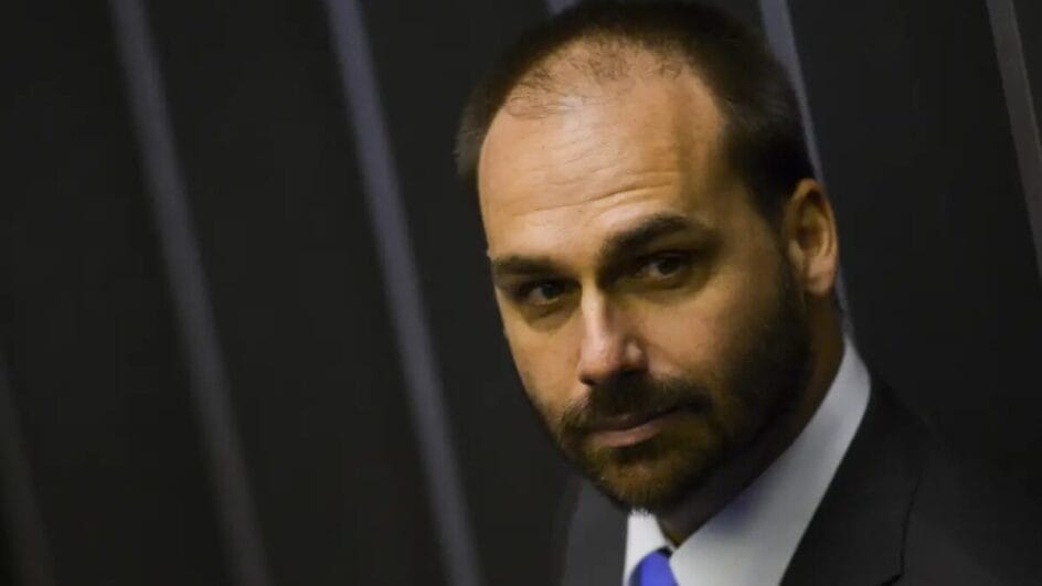 Eduardo Bolsonaro perdeu o mandato de deputado federal (Foto: Marcelo Camargo, Agência Brasil)