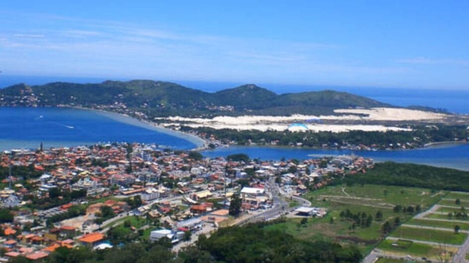 Rio Apa desagua na Lagoa da Conceição (Foto: Divulgação)