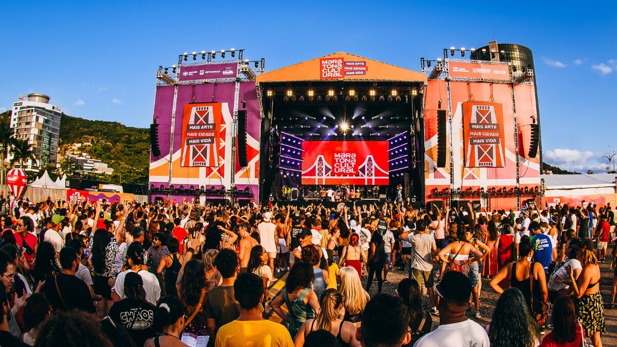 Joelma na Maratona Cultural de Florianópolis