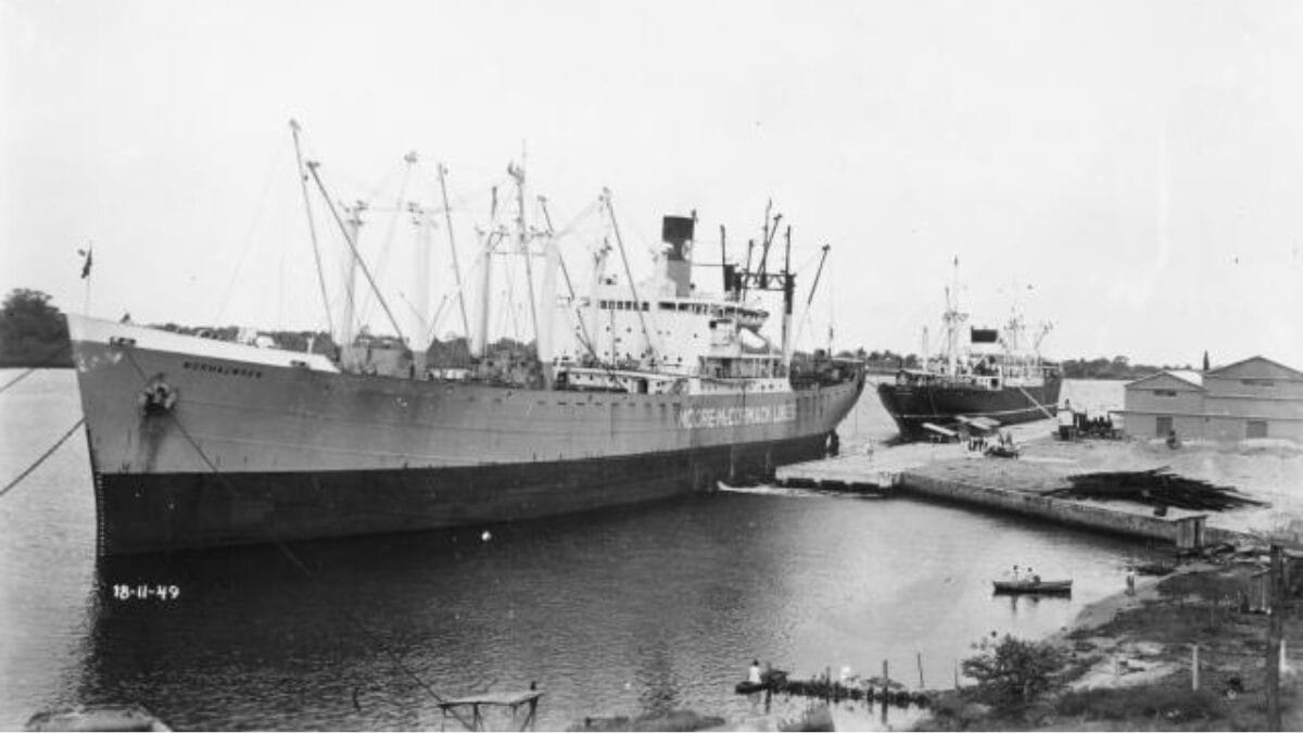 Conhe&ccedil;a como era o Porto de Itaja&iacute; antigamente (Foto: Porto de Itaja&iacute;, Arquivo) 