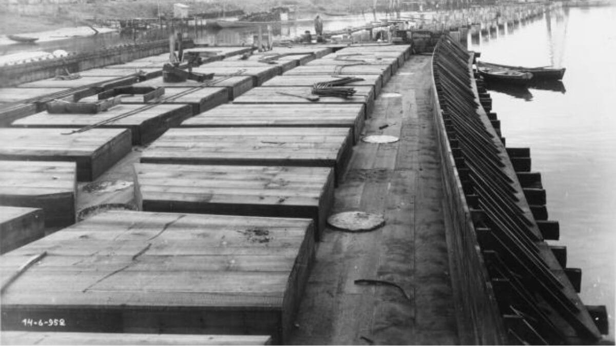 Conhe&ccedil;a como era o Porto de Itaja&iacute; antigamente (Foto: Porto de Itaja&iacute;, Arquivo) 