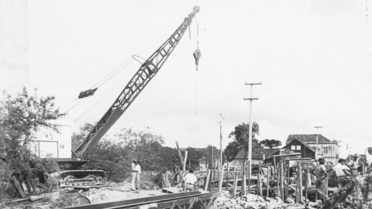 Conhe&ccedil;a como era o Porto de Itaja&iacute; antigamente (Foto: Porto de Itaja&iacute;, Arquivo) 