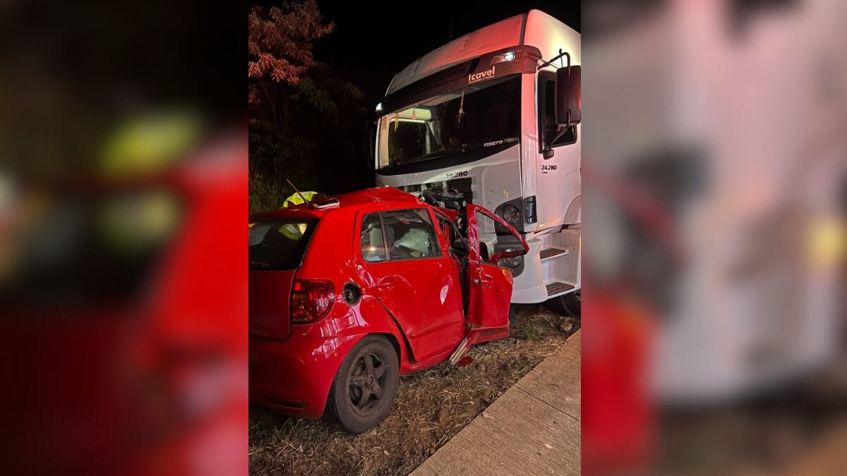 Acidente com morte na BR-163