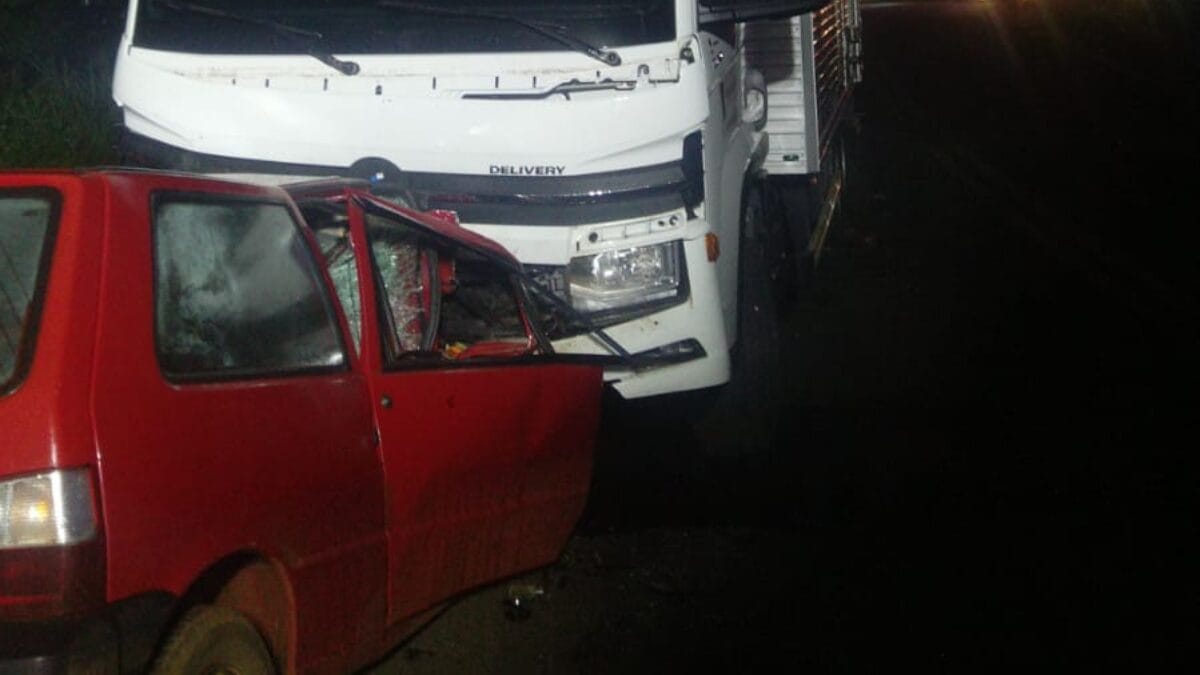 acidente em Quilombo que deixou motorista morto