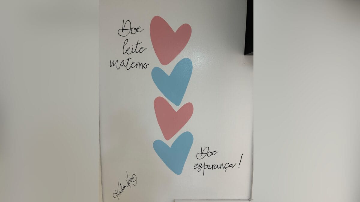 Bombeira que não conseguiu amamentar filho direto no peito doa 100 litros de leite a banco regional de SC