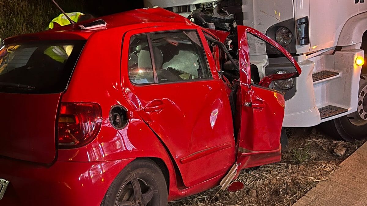 Acidente com morte na BR-163