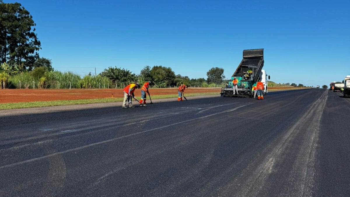 Aeroporto Regional H&eacute;lio Wassun, em S&atilde;o Miguel do Oeste