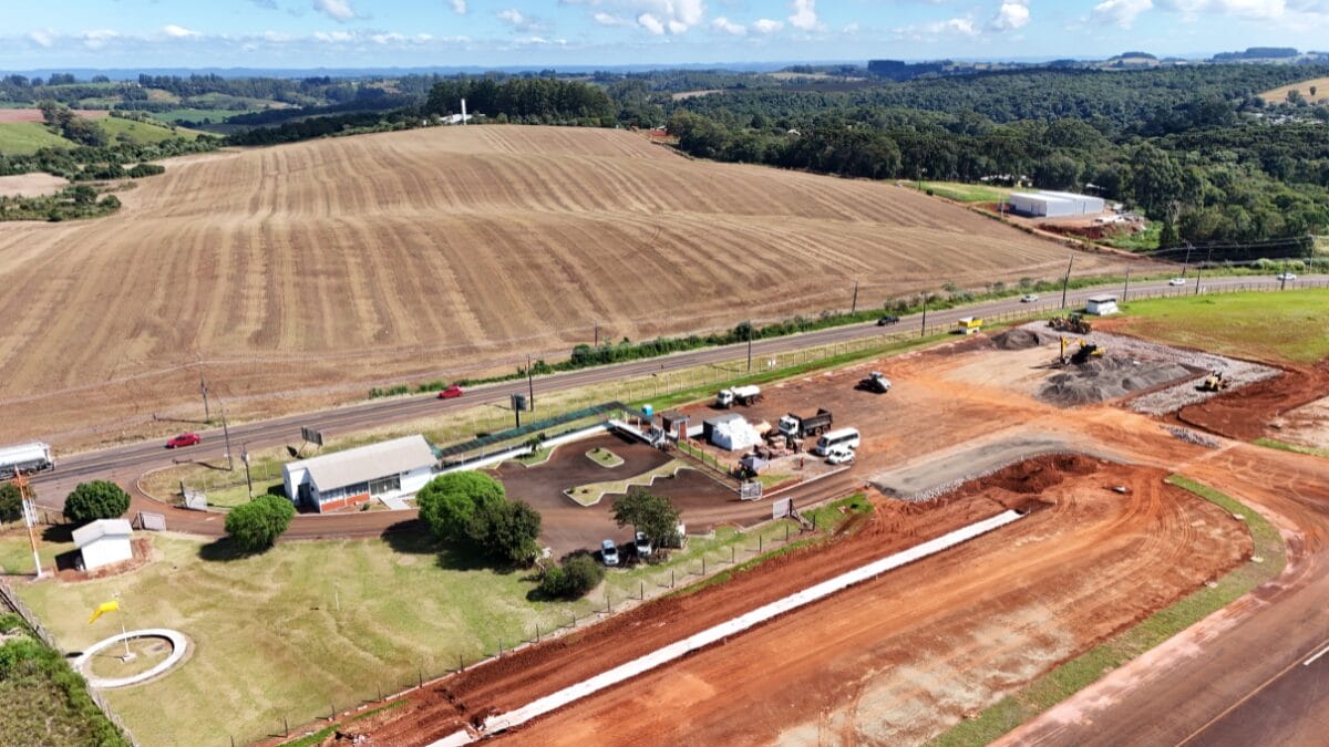 Aeroporto Regional H&eacute;lio Wassun, em S&atilde;o Miguel do Oeste