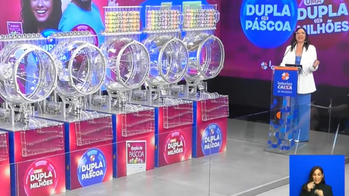Como foi o sorteio da Dupla de Páscoa 2026