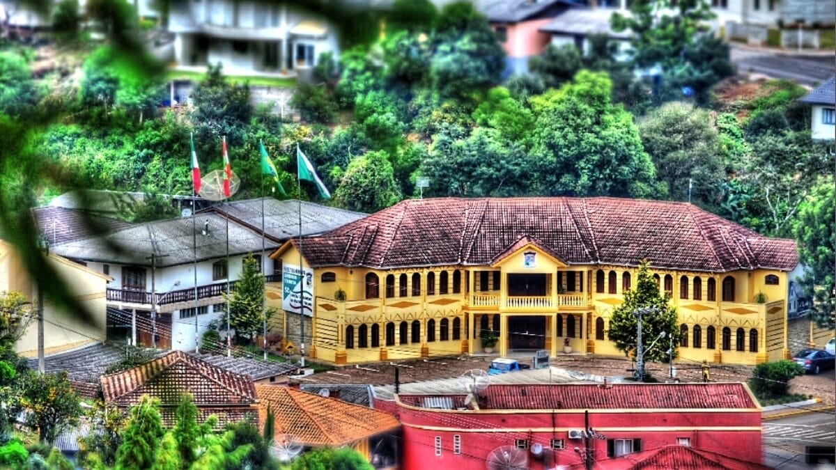 Arroio Trinta, no Oeste de SC 