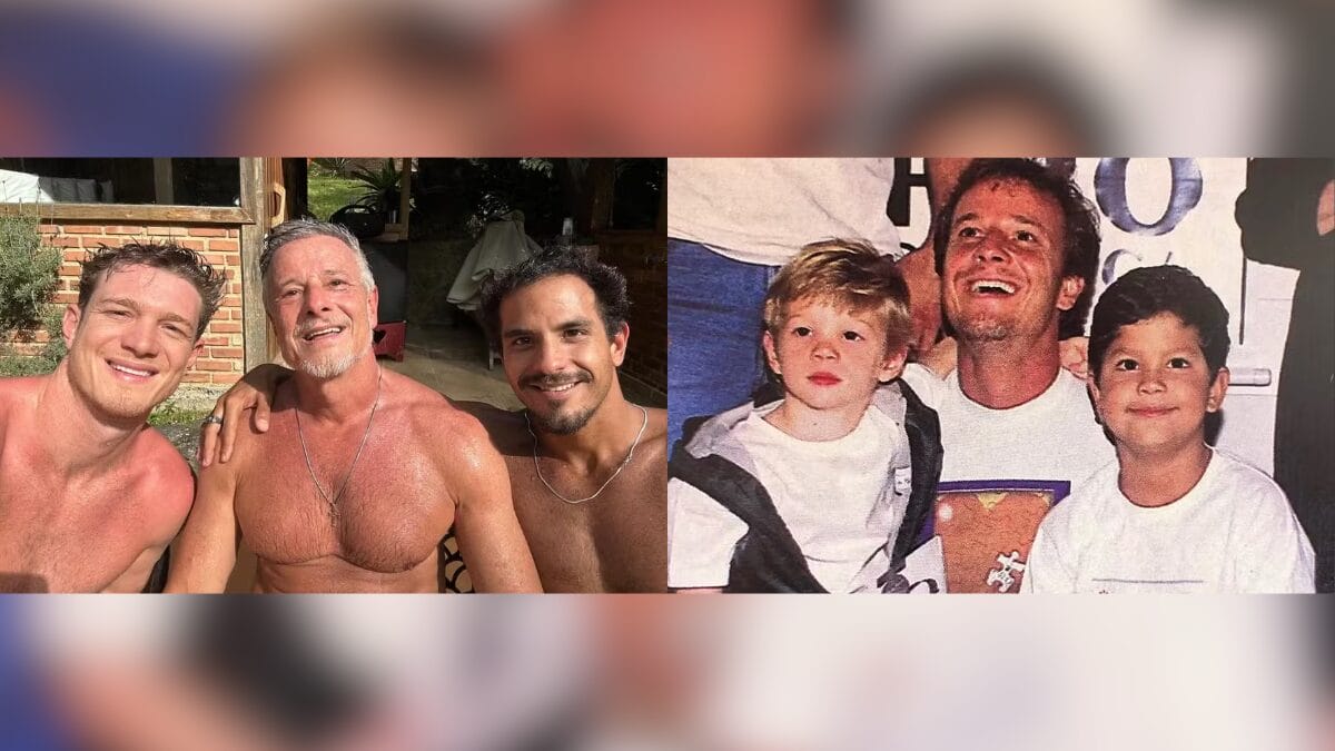 Ator Marcello Novaes o Max de Avenida Brasil e os filhos (4)