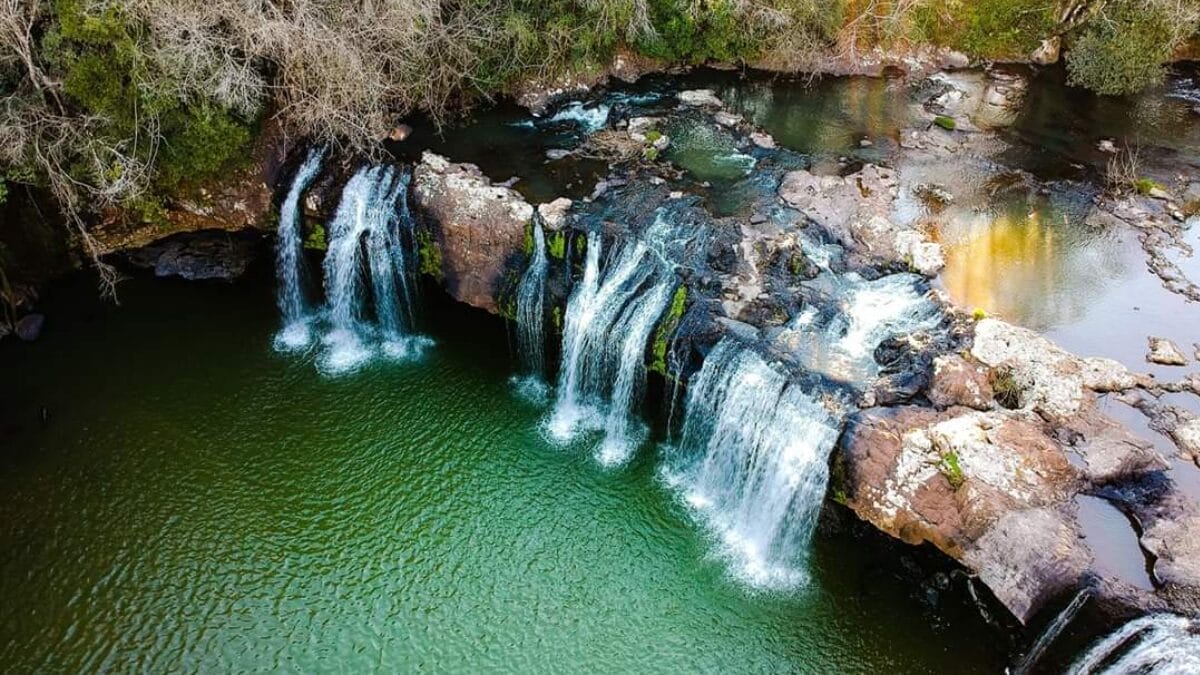 Cachoeira em Luzerna