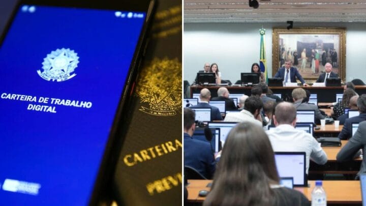 Carteira de trabalho e CCJ da Câmara dos Deputados